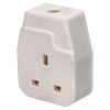 Universal 13A 1 Gang Trailing Socket - UK Plug
