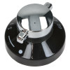 Perilla De Control De Horno - Negro / Plateado Stoves