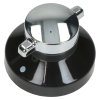 Perilla De Control De Cocina / Grill - Negro / Cromado Stoves