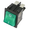 Universal Rocker Switch 20Amp (Green)