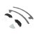 Bosch Neff Siemens Cooker Hood Visor Guide Set