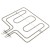 Electrolux Group Grill Heating Element - 2550 Watts