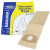 Pi&egrave;ce approuv&eacute;e par eSpares Sac &agrave; Poussi&egrave;re Compatible Karcher (Paquet De 5) B