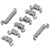 Bosch Neff Siemens Dishwasher Lower Basket Insert Clip Set