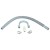 eSpares Approved part Universal Washing Machine Drain Hose Extension Kit