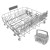 Bosch Neff Siemens Dishwasher Lower Basket Assembly