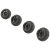 Pi&egrave;ce approuv&eacute;e par eSpares Roulettes De Panier Inf&eacute;rieur Pour Lave-Vaisselle ( Lot De 4 )
