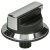 Rangemaster / Leisure / Flavel Perilla De Control De Cocina Horno - Negro Y Cromo
