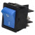 Numatic Interrupteur &agrave; Bascule Pour Aspirateur &ndash; 4 Bornes, Bleu
