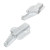Bosch Freezer Left & Right Hand Glass Shelf Supports