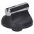 Belling Herd-Bedienknopf - Schwarz / Chrom