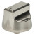 eSpares Approved part Cooker Control Knob - Silver