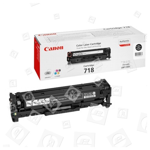 Canon Original 718 BK VP Schwarz Patrone