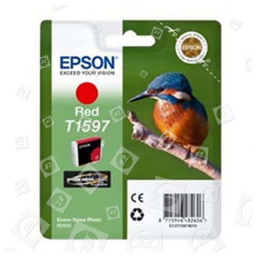 Epson Original T1597 Tintenpatrone Rot