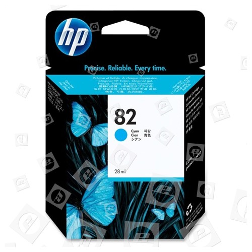 Hewlett Packard Original Nr.82 Tintenpatrone Cyan (C4911A)