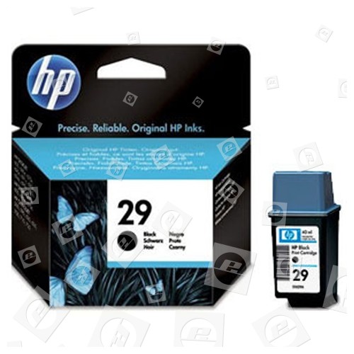 Cartouche D'encre Noir (51629AE) D´origine 29 Hewlett Packard