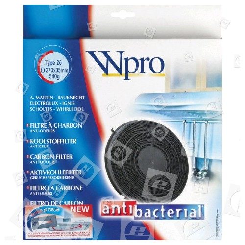 Wpro Typ 26 Kohlefilter