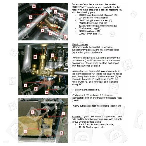 Thermostat CDA