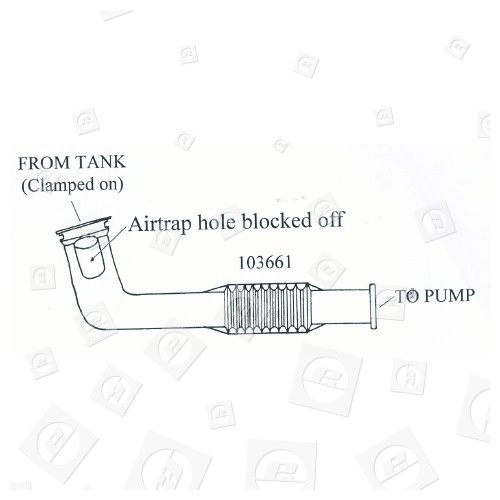 Indesit 2099B Sump Hose