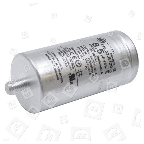 Condensatore Dell'asciugatrice - 8.5 UF AQCF 851 B U (FR) Hotpoint-Ariston