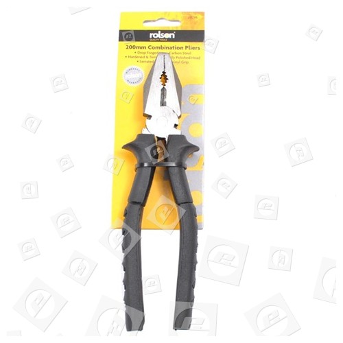 Rolson Rolson 8 Inch Combination Pliers With Non Slip Handle