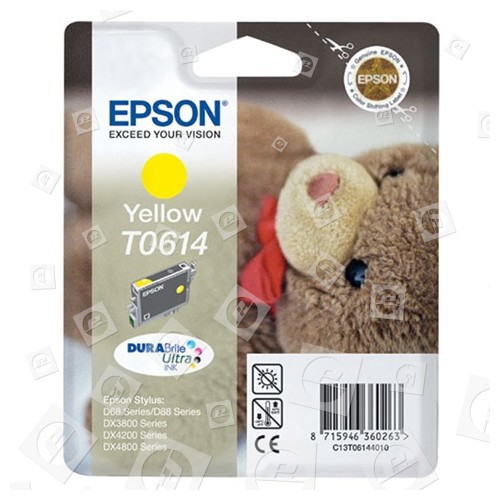 Epson 4800 Original T0614 Tintenpatrone Gelb