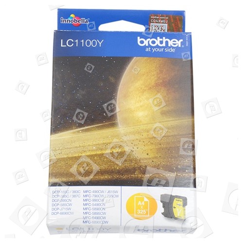 Brother Original LC1100Y Tintenpatrone Gelb