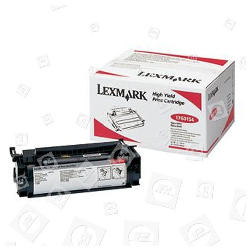 Lexmark Original 17G0154 Tonerkassette Mit Hoher Ergiebigkeit Schwarz