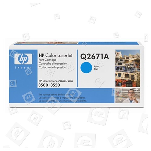 Cartouche De Toner D´origine 309A Cyan (Q2671A) Hewlett Packard