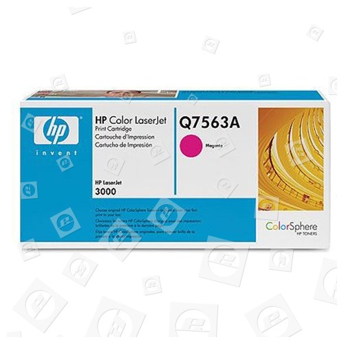 Cartouche De Toner D´origine Q7563A Magenta Hewlett Packard