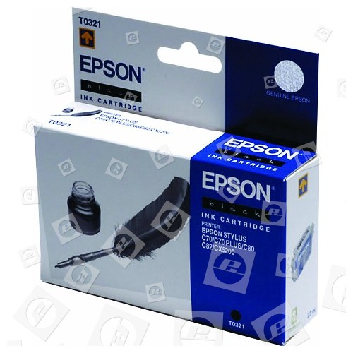 Epson Original T0321 Tintenpatrone Schwarz