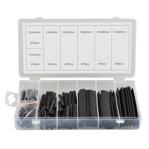 Rolson 127-teiliges Gemischtes Schrumpfschlauch Set