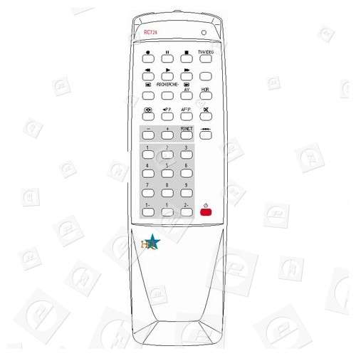 Obsolete RC726/HQ: Remote MIPE431 Remotes