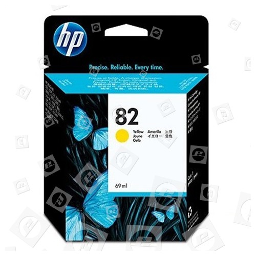 Hewlett Packard Original Nr.82 Tintenpatrone Gelb (C4913A)