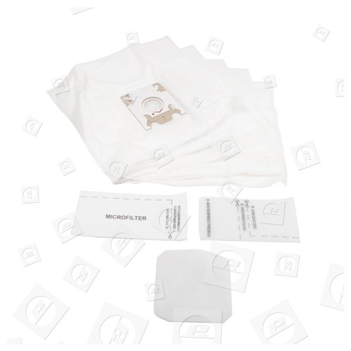 High Quality Compatible Replacement BAG248 GN Type Filter-Flo Synthetic Dust Bags And Filter Kit - Pack Of 5