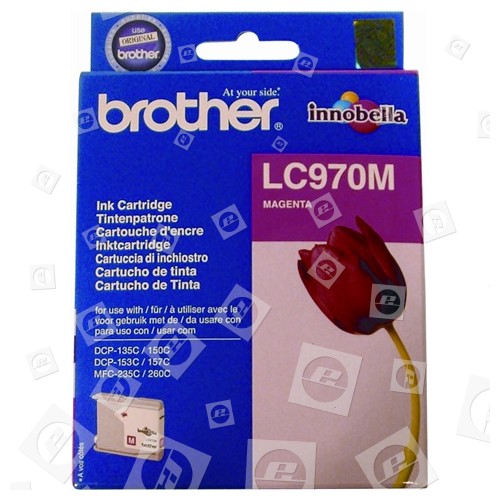 Brother Original LC970M Tintenpatrone Magenta