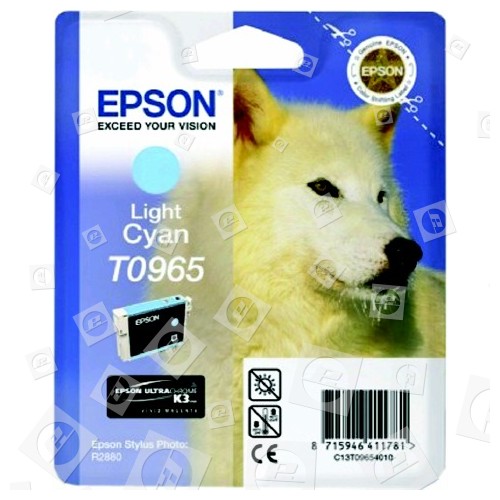 Epson Original T0965 Tintenpatrone Hellcyan