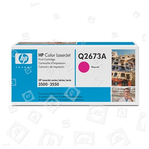 Cartouche De Toner D´origine 309A Magenta (Q2673A) Hewlett Packard