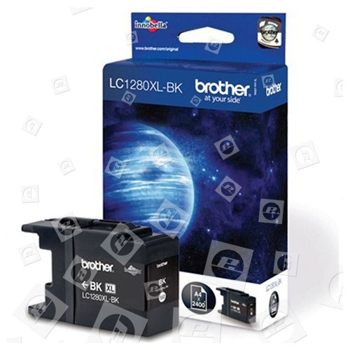 Brother Original LC1280XLBK Tintenpatrone Schwarz