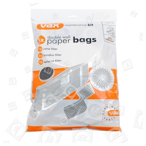 Kit De Bolsa Para Aspiradora Y Filtro (Pack De 5) 6131 Vax