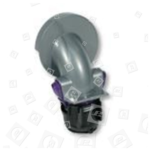 Dyson DC07 Full Gear Steel/Scarlet Ventilrohr Kpl.