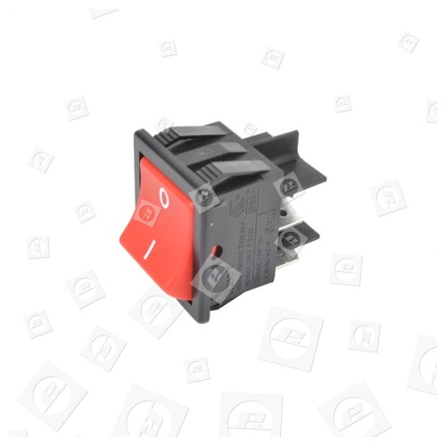 Interruptor Basculante De Encendido De Aspiradora - Compatible - Rojo - 4 Placas Numatic