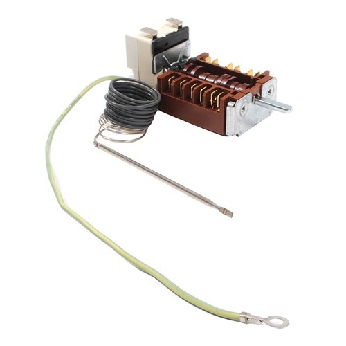 Rangemaster / Leisure / Flavel Oven Function Selector Switch: Ego 46. 23866. 505 & Thermostat EGO 55.13059.210