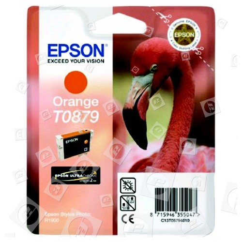 Cartouche D'encre D'origine T0879 Orange Epson