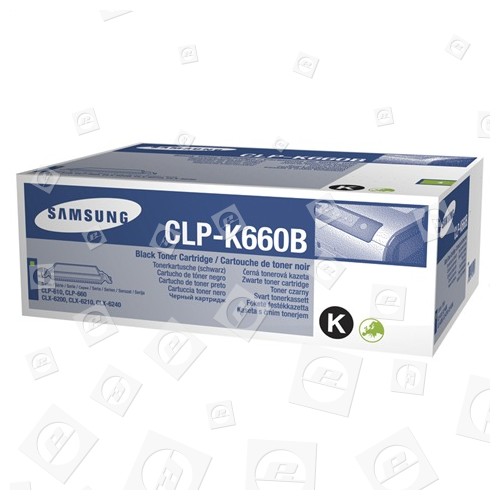 Cartuccia Del Toner Nero Originale CLP-K660B CLP-610 Samsung