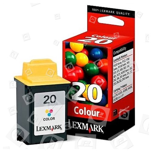 Lexmark Original 20 Farbtintenpatrone