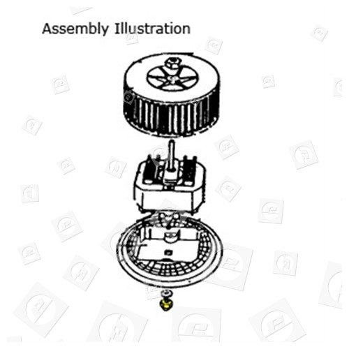 Motor Fixing Nut 6731B Hotpoint