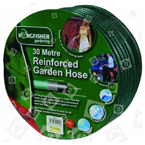 Tuyau Flexible Renforcé Pour Le Jardin - 30 M - Kingfisher