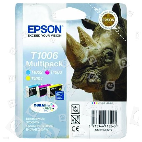 Multipacco Di Cartucce D´inchiostro T1006 Originali Epson