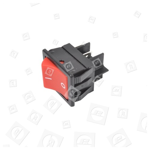 Interruptor Basculante De Encendido De Aspiradora - Compatible - Rojo - 4 Placas Numatic